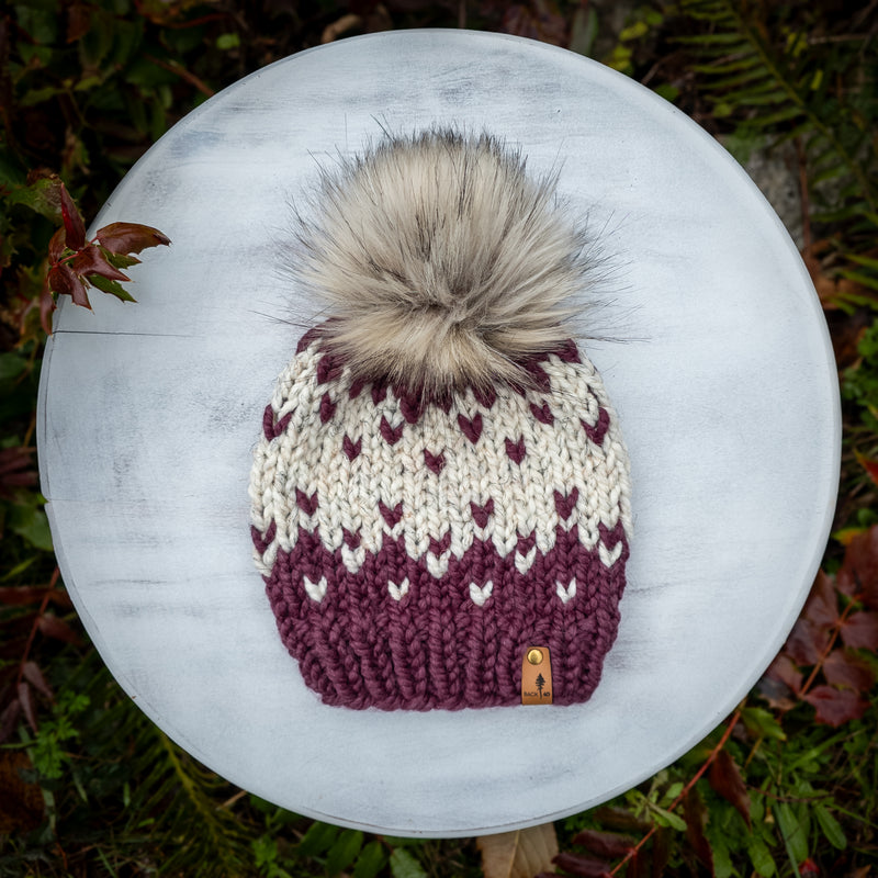 Winterfell Beanie (Fig/Wheat) | 3-9 Years