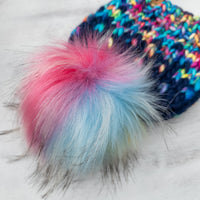 Luxe Line Primaveral Beanie (Sweet Emotion/Navy) | 1-3 Years