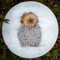 Classic Beanie (Marble Grey) | 1-3 Years