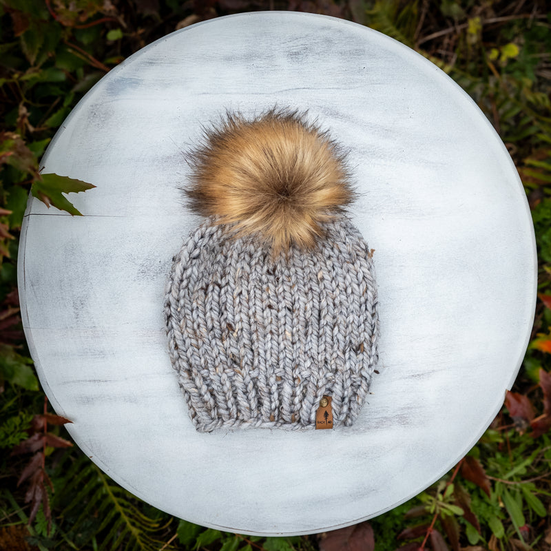 Classic Beanie (Marble Grey) | 1-3 Years