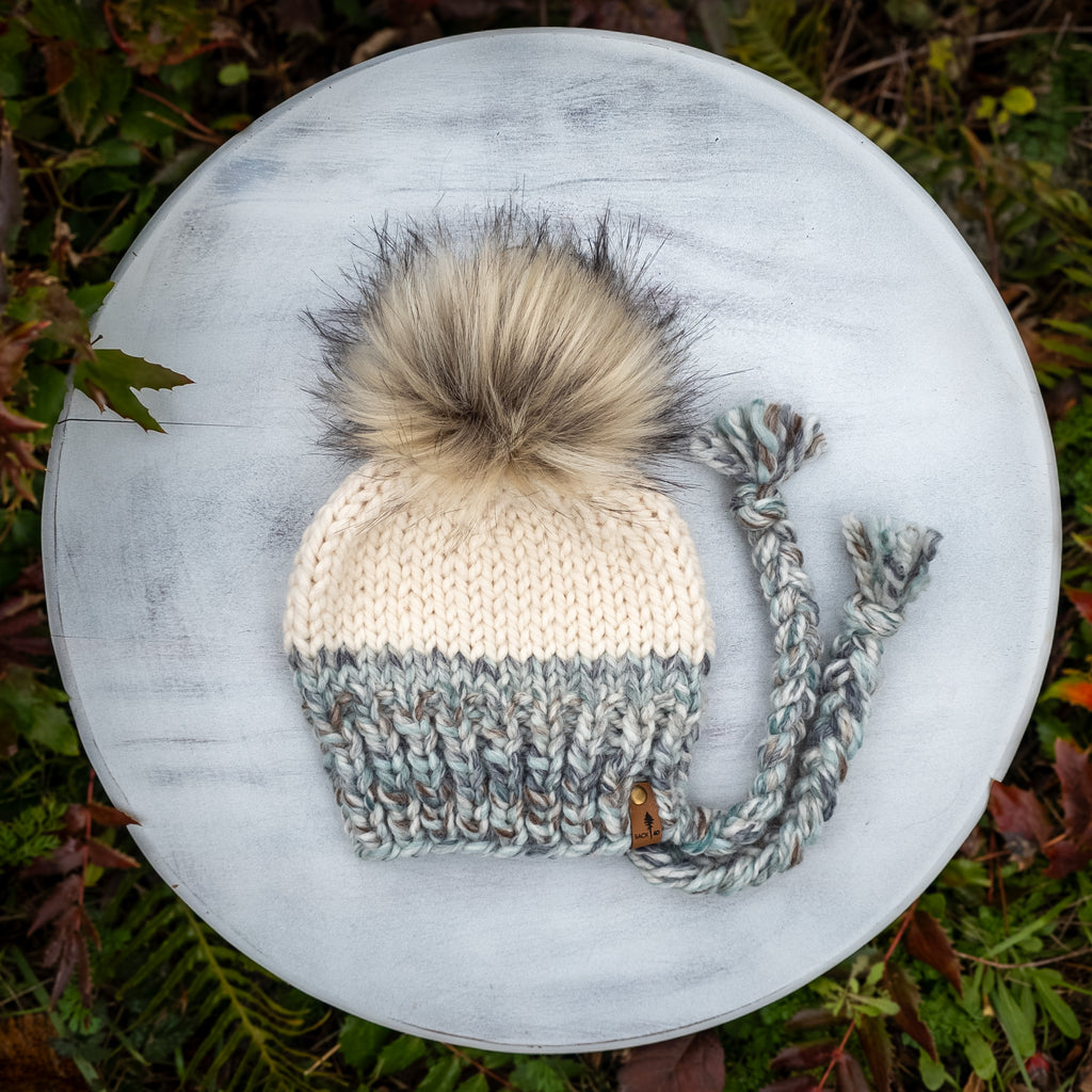 Classic Bonnet (Seaglass/Ivory) | 1-3 Years