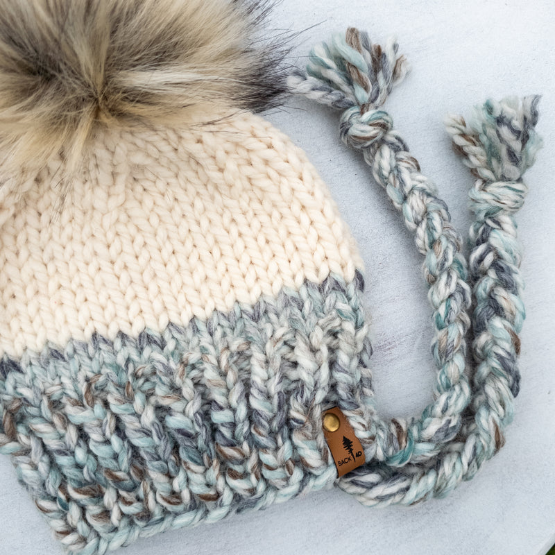 Classic Bonnet (Seaglass/Ivory) | 1-3 Years