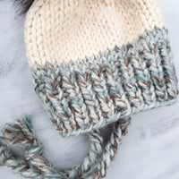 Classic Bonnet (Seaglass/Ivory) | 1-3 Years