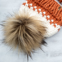 Luxe Line Classic Bonnet (Earthy Orange) | 6-12 Months