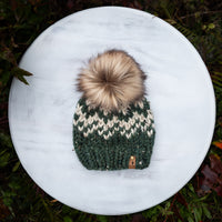 Mountain Beanie (Fir/Oatmeal) | 6-12 Months