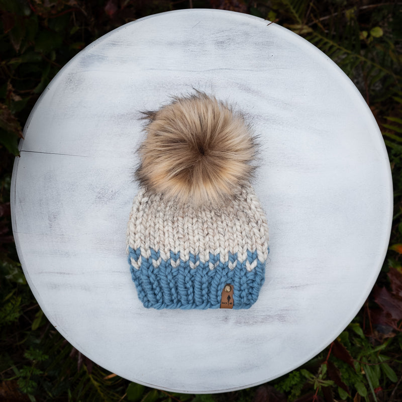 Classic Beanie (Cornflower) | 3-6 Months