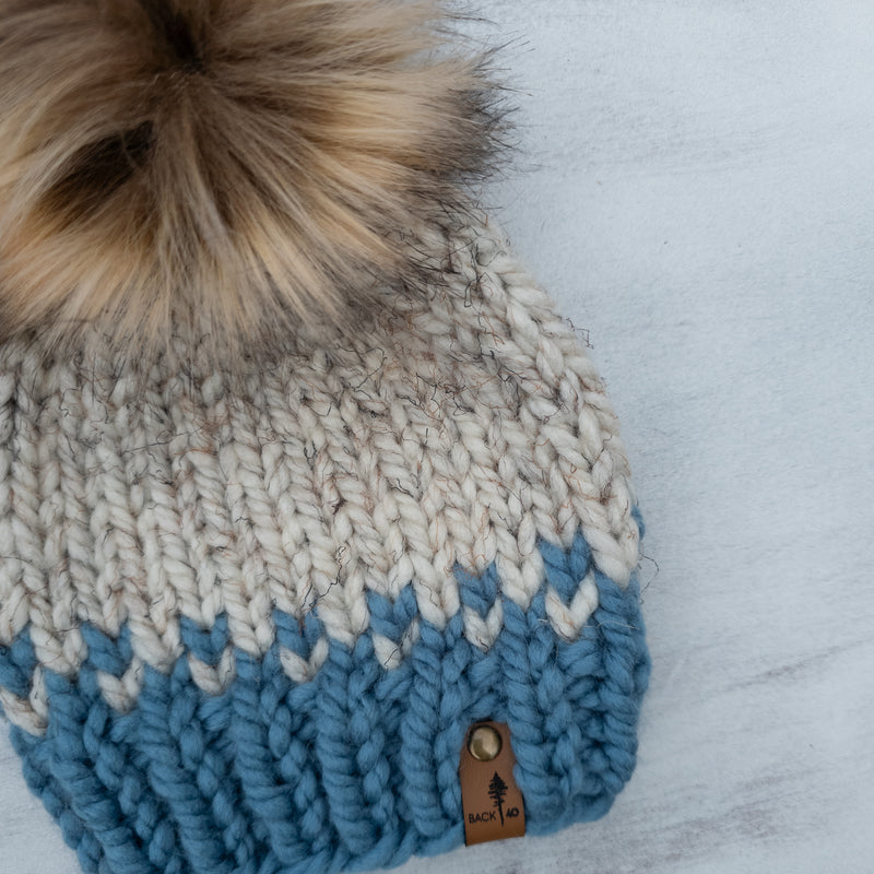 Classic Beanie (Cornflower) | 3-6 Months