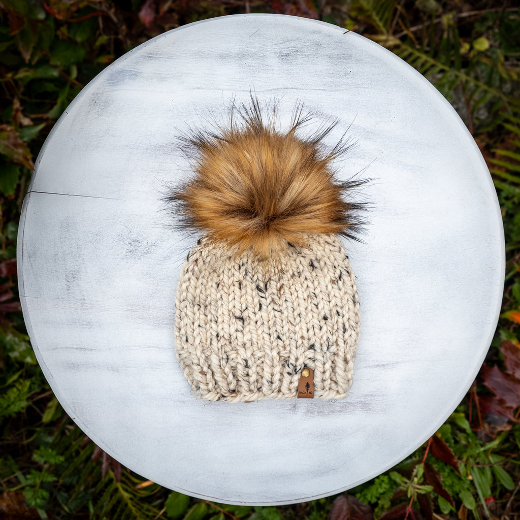 Classic Beanie (Oatmeal) | 3-6 Months