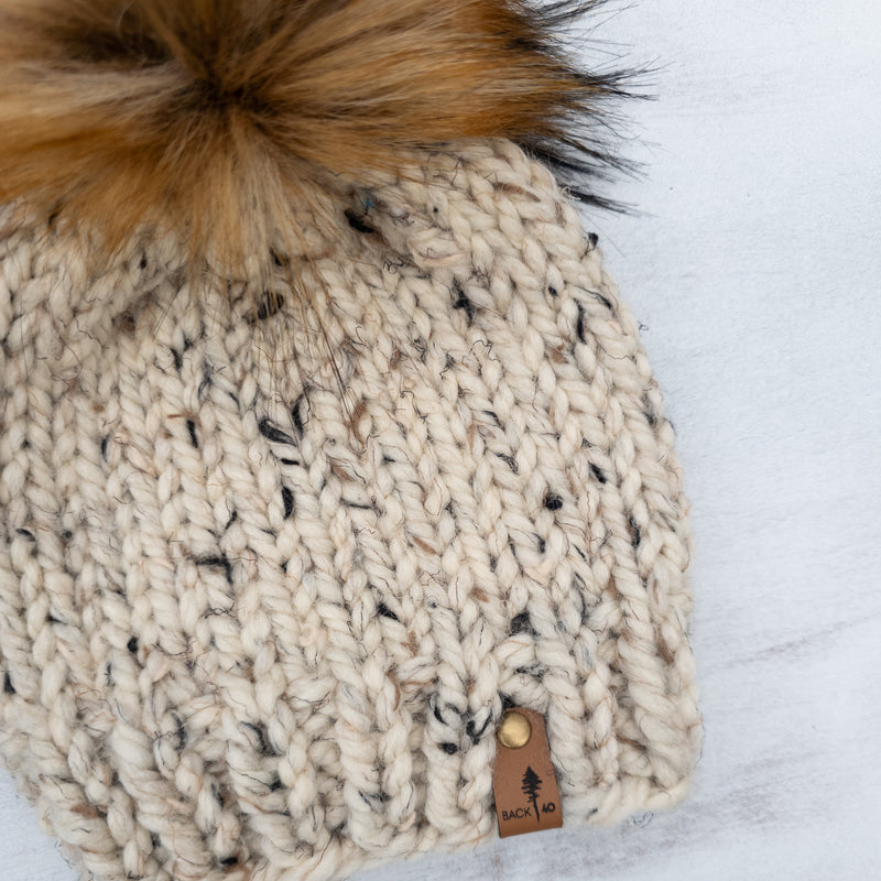 Classic Beanie (Oatmeal) | 3-6 Months