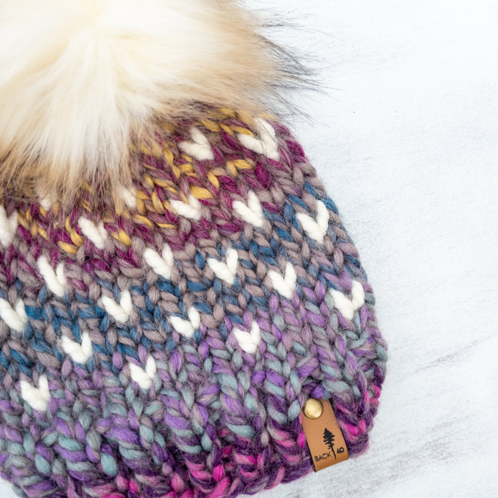 Mini Hearts Toque (Astroland) | 0-3 Months