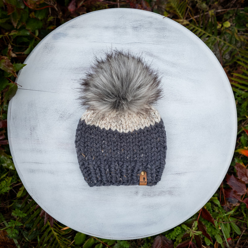 Classic Beanie (Graphite) | 3-6 Months