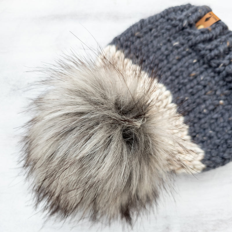 Classic Beanie (Graphite) | 3-6 Months