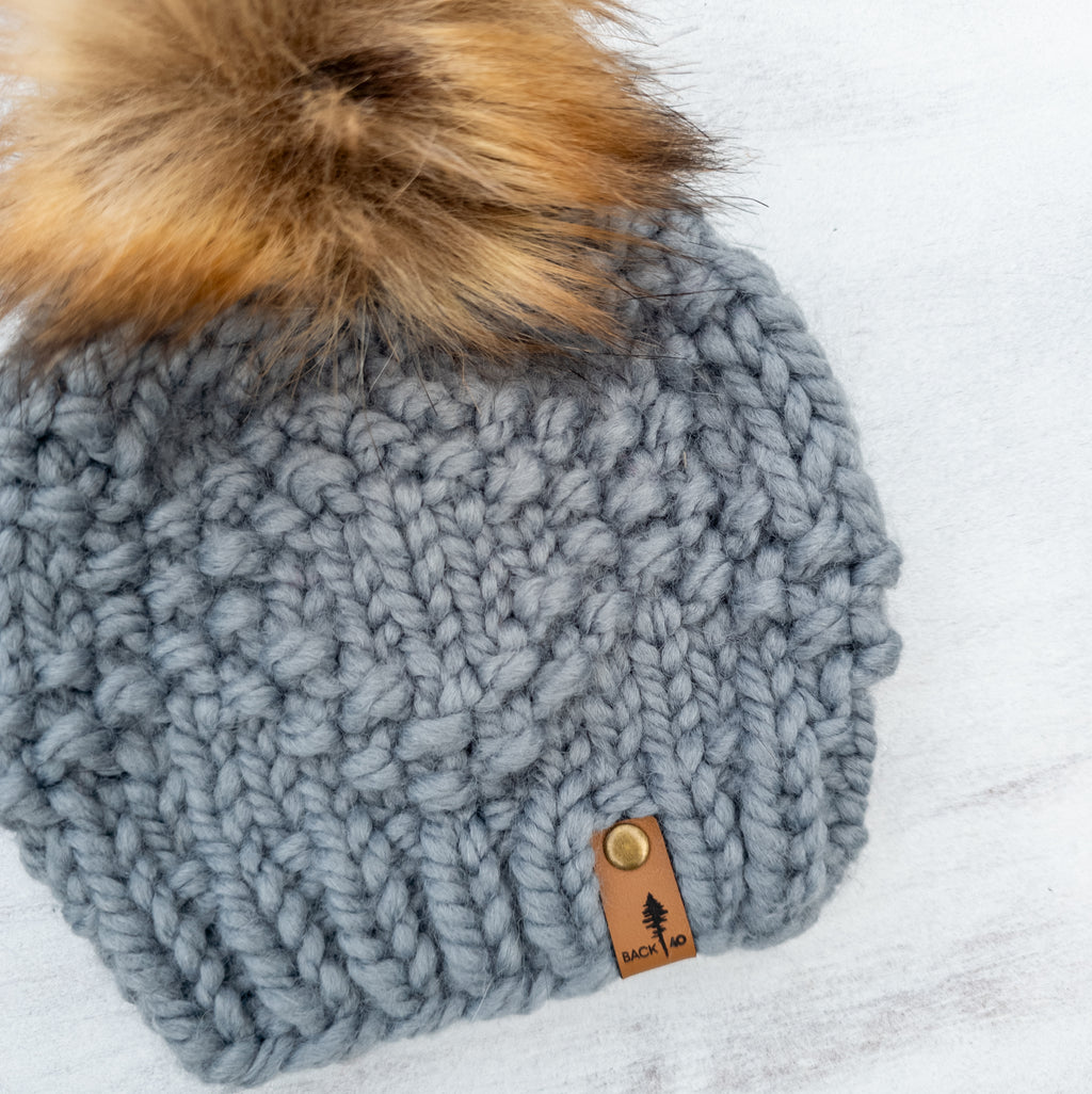 Etta Toque (Slate) | 0-3 Months