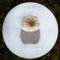 Classic Beanie (Driftwood) | 0-3 Months