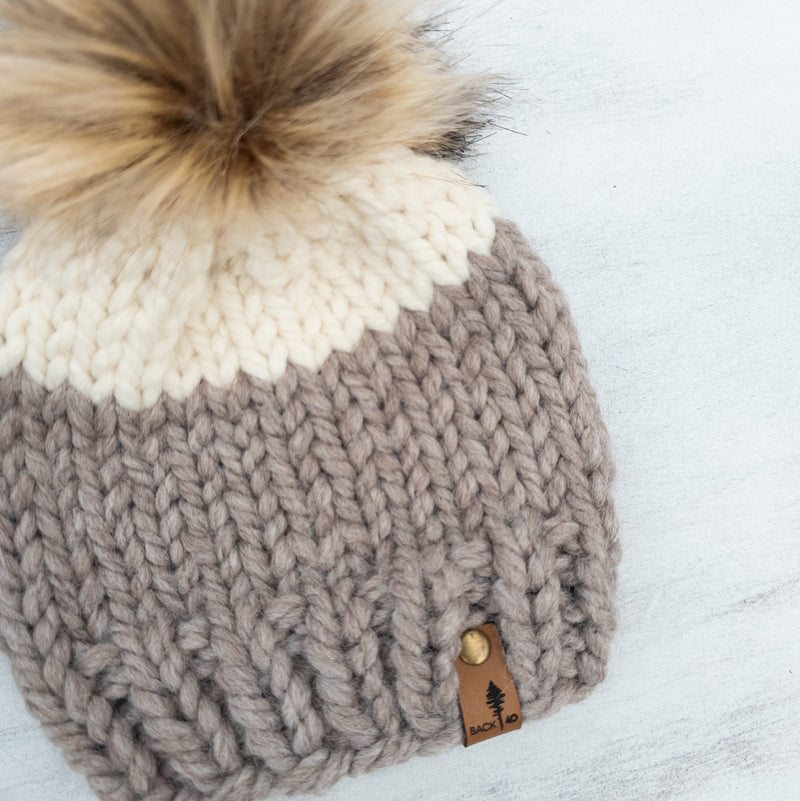 Classic Beanie (Driftwood) | 0-3 Months