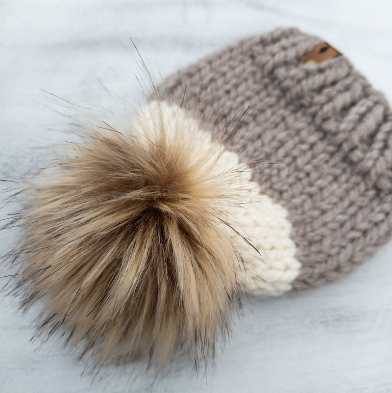 Classic Beanie (Driftwood) | 0-3 Months