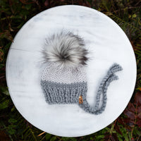 Classic Bonnet (Slate/Thaw) | 0-3+ Months