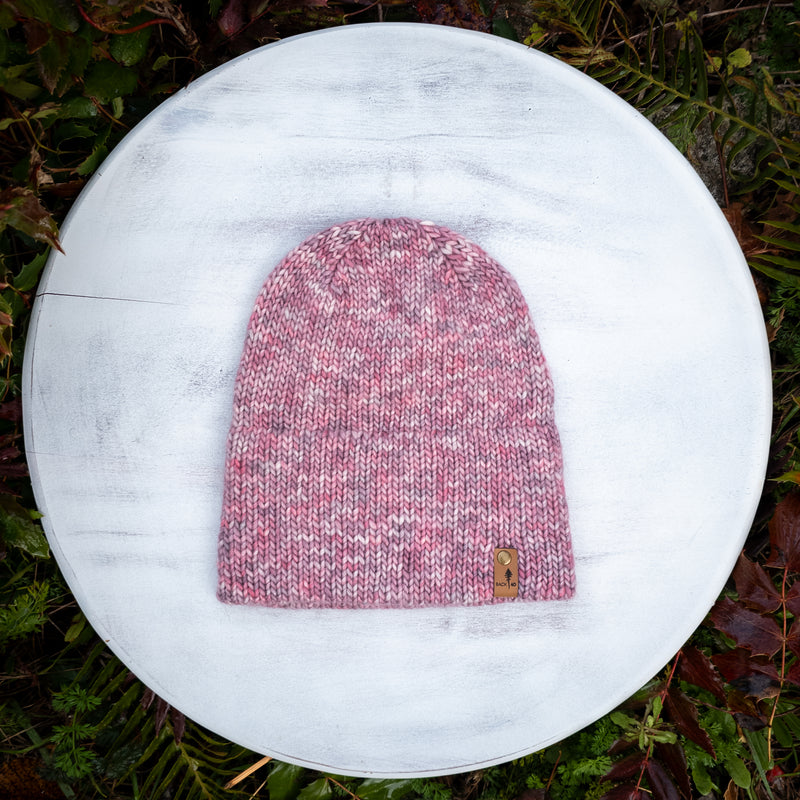 Luxe Line Jake Beanie (Pink Frost) | Adult