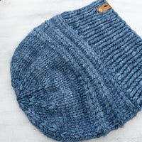 Luxe Line Autumn Winds Beanie (Stone Blue) | Adult