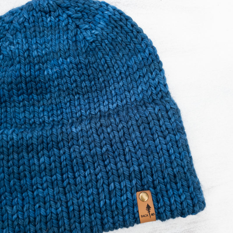 Luxe Line Jake Beanie (Azul Profundo) | Adult