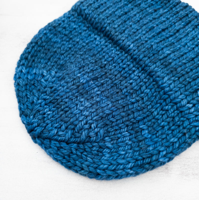 Luxe Line Jake Beanie (Azul Profundo) | Adult