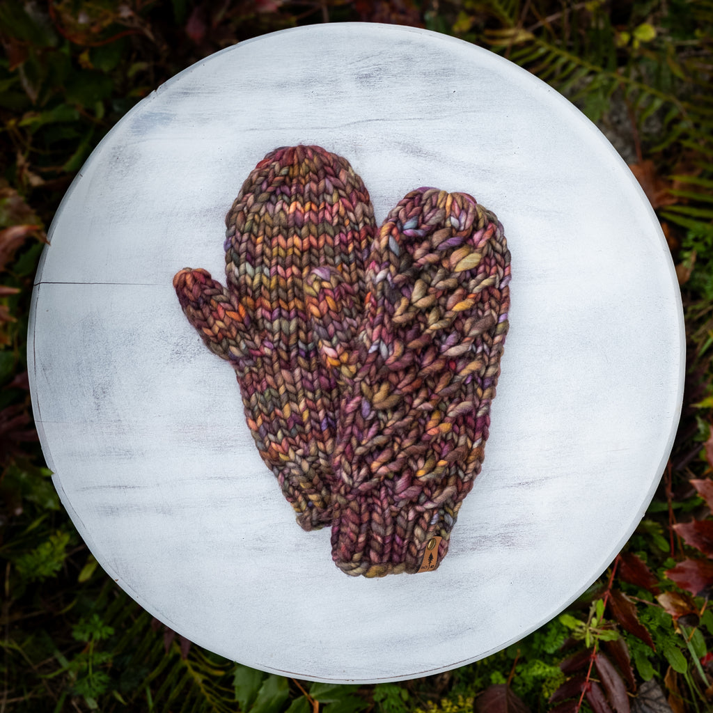 Luxe Line Crush Mittens (Piedras) | Adult O/S