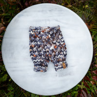 Luxe Line Fingerless Mitts (Leather Wave) | Adult O/S