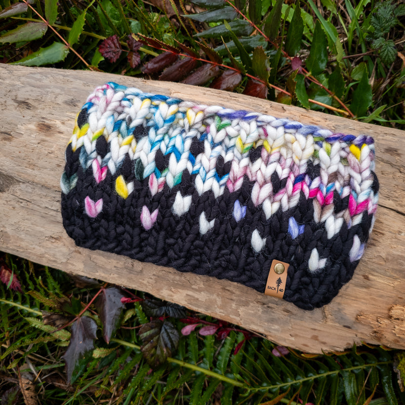 Luxe Line Primaveral Headband | Black/Sprinkle