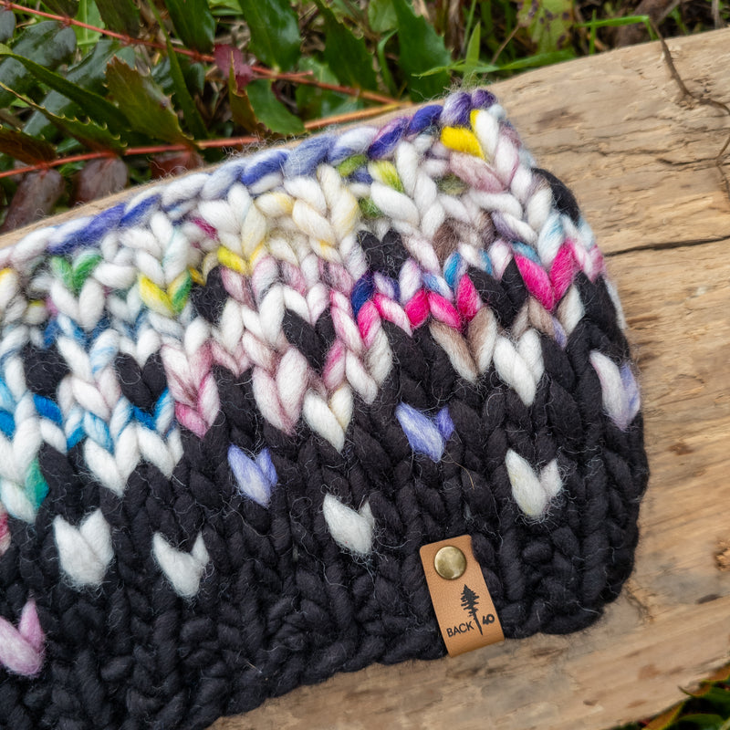 Luxe Line Primaveral Headband | Black/Sprinkle