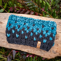 Luxe Line Primaveral Headband | Charcoal/Reflecting Pool