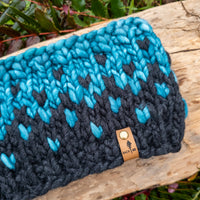 Luxe Line Primaveral Headband | Charcoal/Reflecting Pool