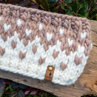 Luxe Line Primaveral Headband | Ivory/Mineral Pink