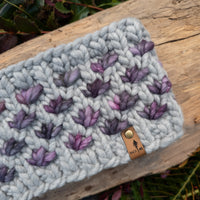 Luxe Line Lotus Flower Headband | Silver