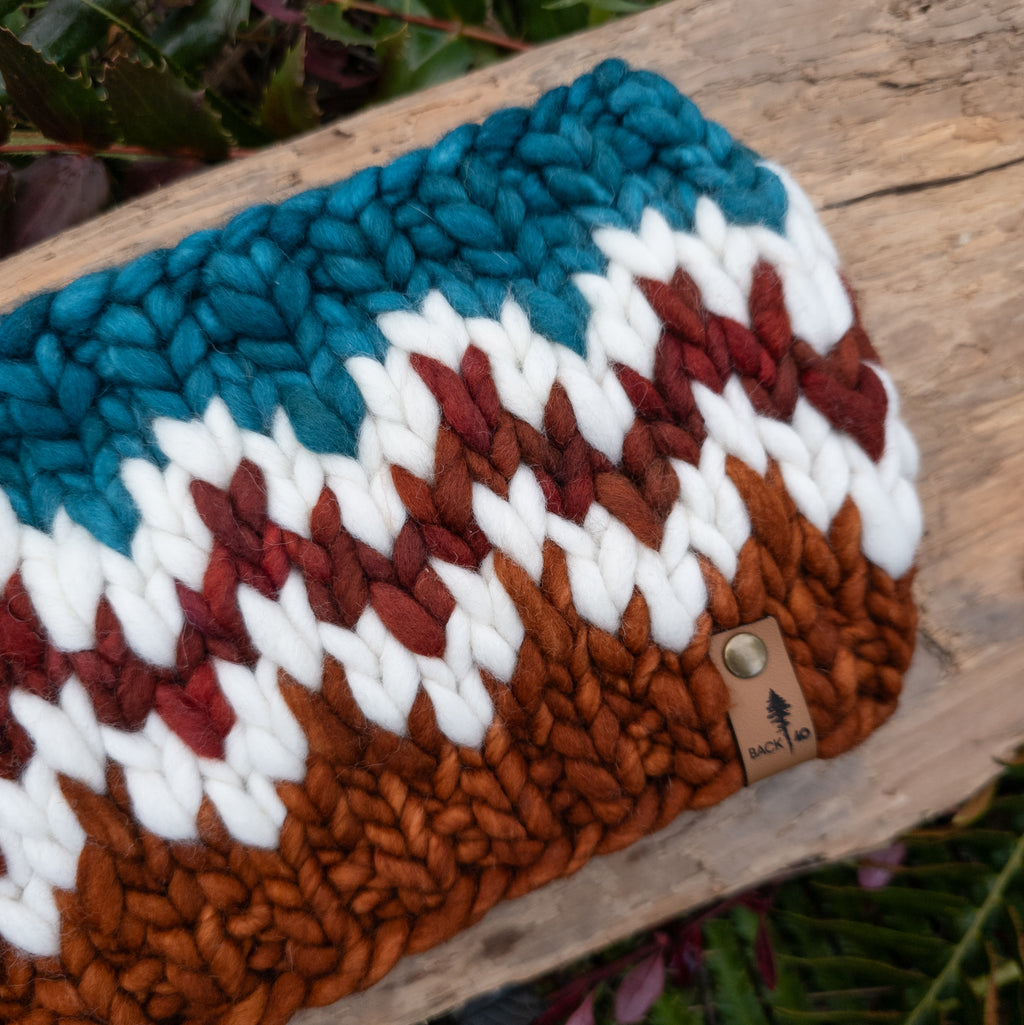 Luxe Line Aurora Glow Headband | Caramel