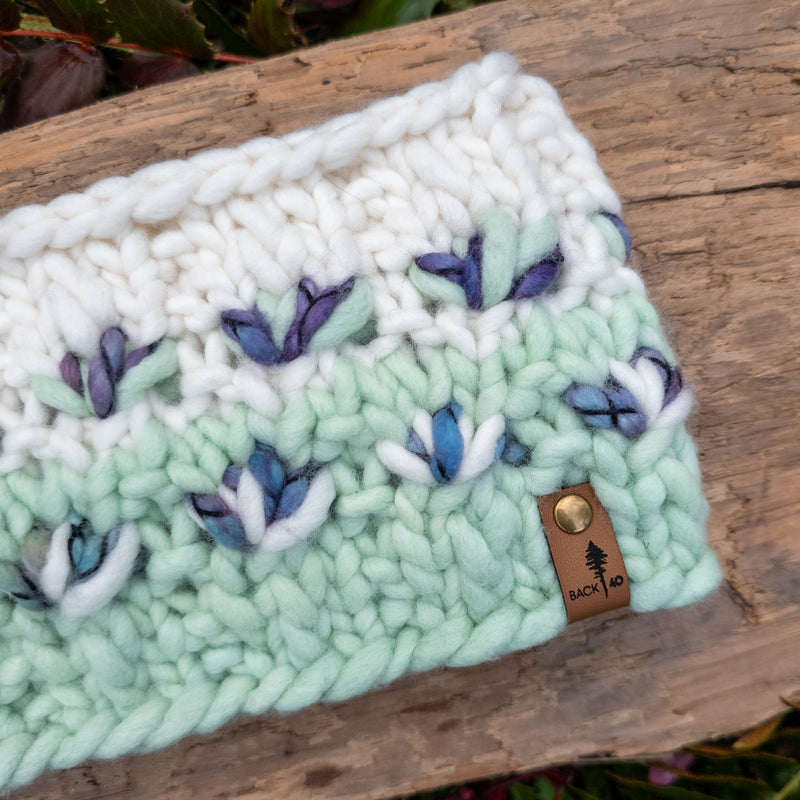 Luxe Line Mirror Pond Headband | Water Green/Arapey