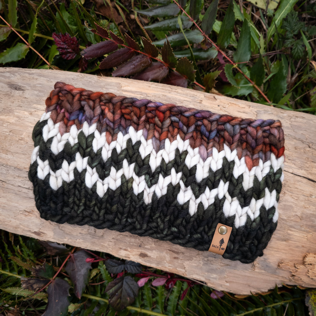 Luxe Line Aurora Glow Headband | Olive