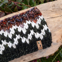 Luxe Line Aurora Glow Headband | Olive