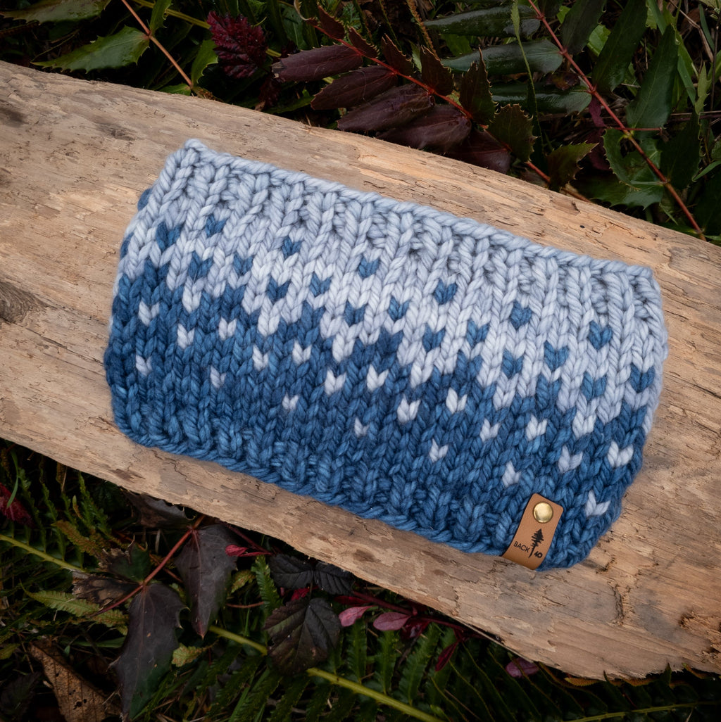 Luxe Line Primaveral Headband | Stone Blue/Polar Morn