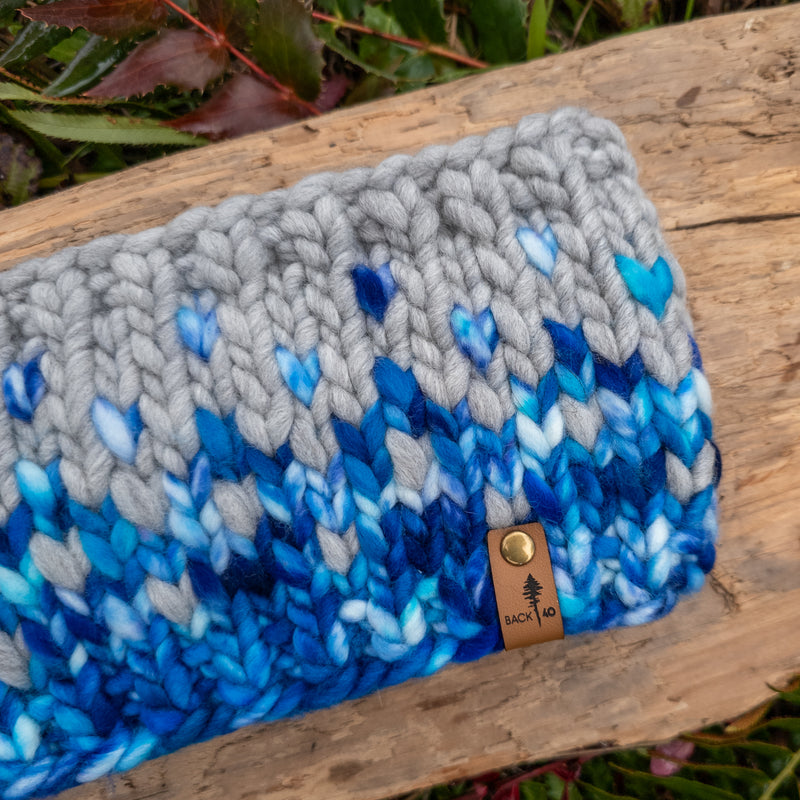 Luxe Line Primaveral Headband | Blue/Silver