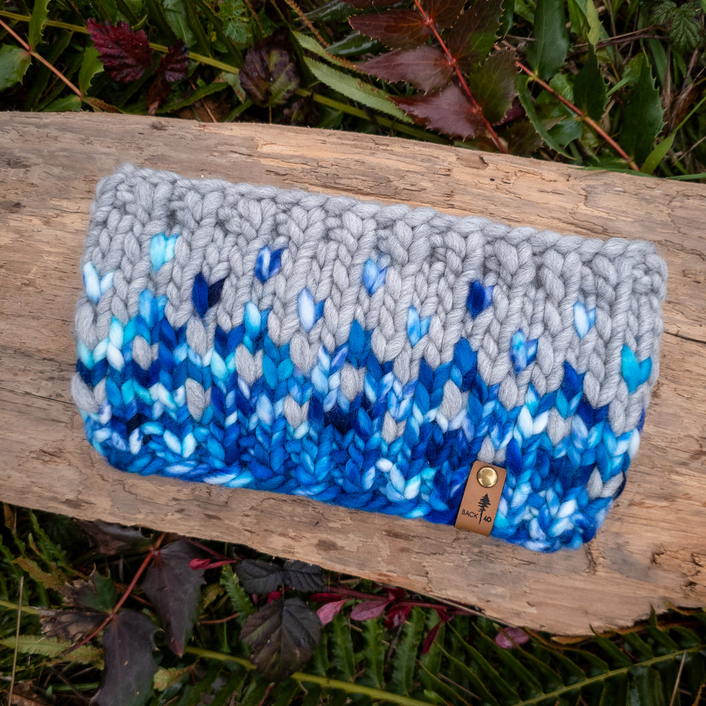 Luxe Line Primaveral Headband | Blue/Silver