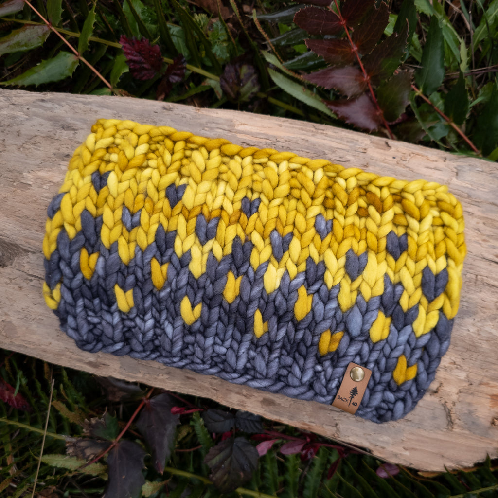 Luxe Line Primaveral Headband | Plomo/Frank Ochre