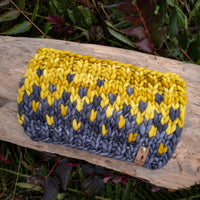 Luxe Line Primaveral Headband | Plomo/Frank Ochre