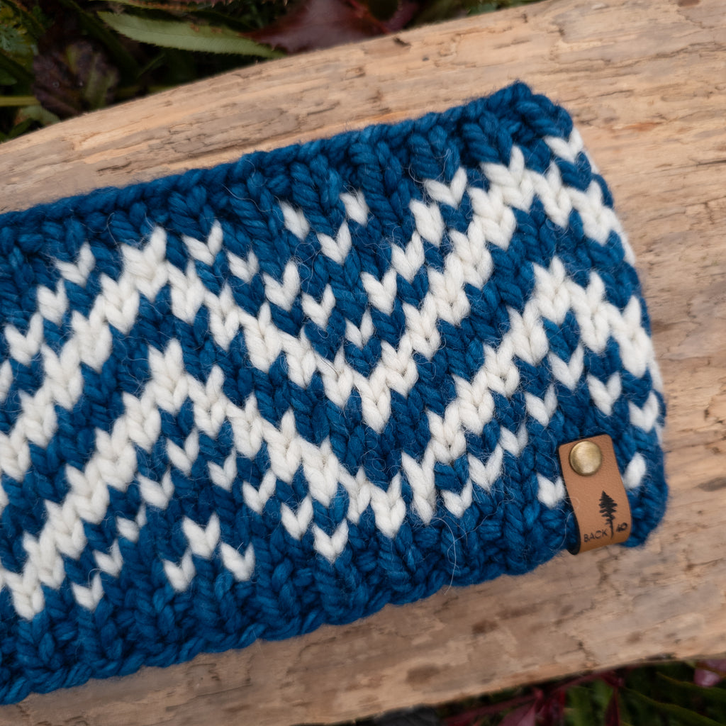 Luxe Line Byers Peak Headband | Azul Profundo