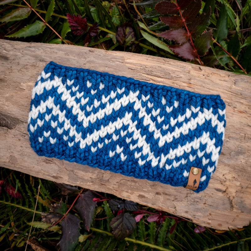 Luxe Line Byers Peak Headband | Azul Profundo