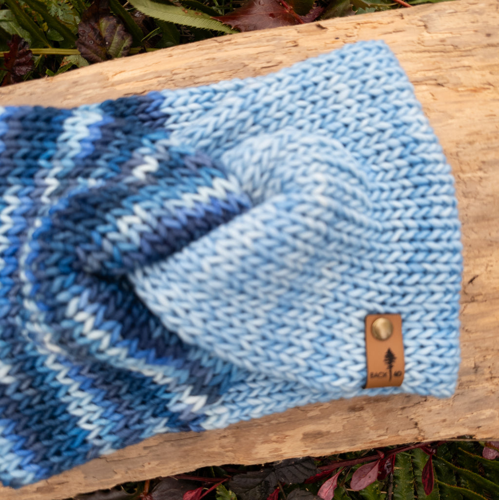 Luxe Line Twist Headband | Freshwater/Blue Surf