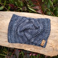 Luxe Line Twist Headband | Cirrus Grey