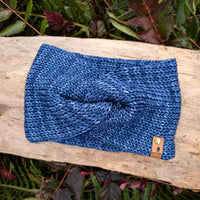 Luxe Line Twist Headband | Blue Jean