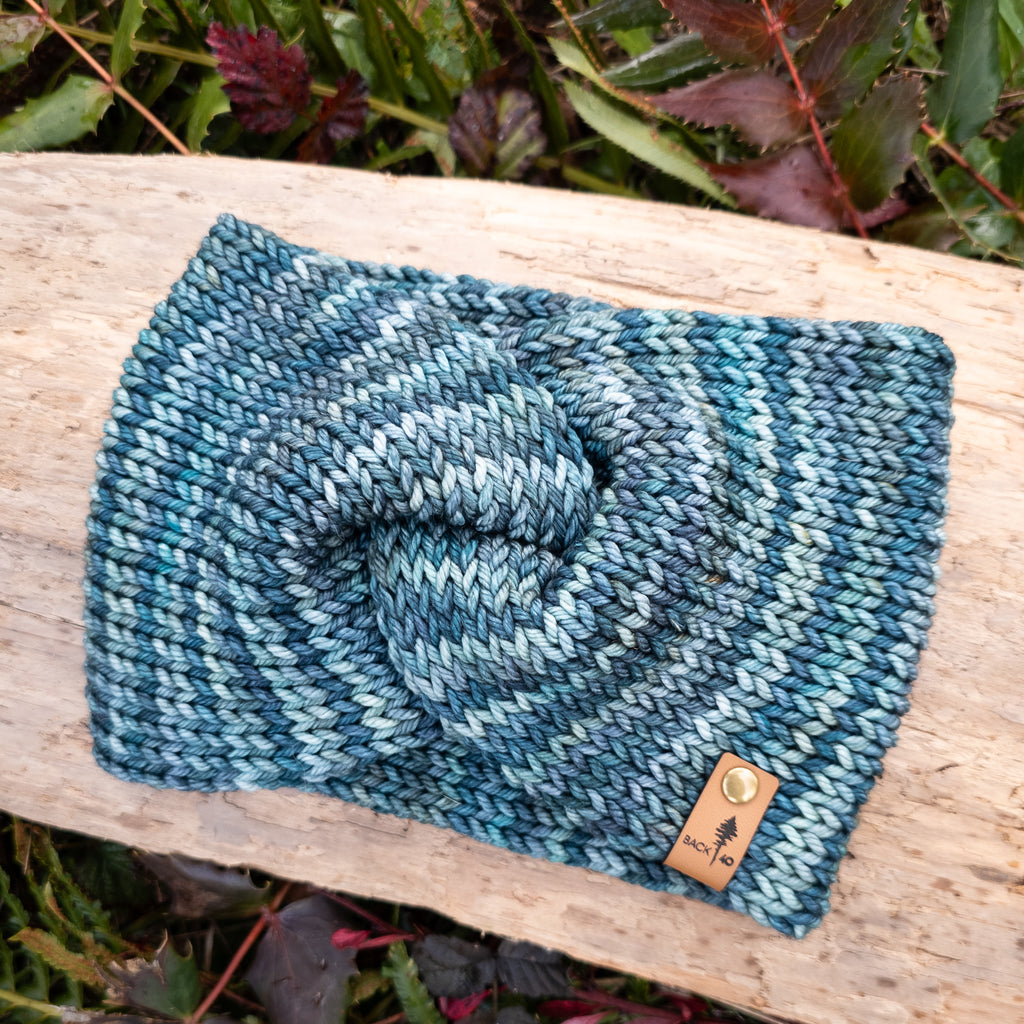 Luxe Line Twist Headband | Aquas