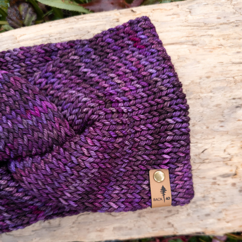 Luxe Line Twist Headband | Purpuas