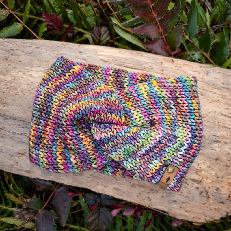 Luxe Line Twist Headband | Arco Iris